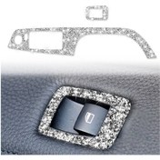 Resim Bmw 3 Serisi E92 2005-2012 Araba Cam Kaldırma Paneli Katlanır Anahtar İle 40.4 Cm Elmas Dekoratif Etiket, Sol Sürücü 1 Adet 