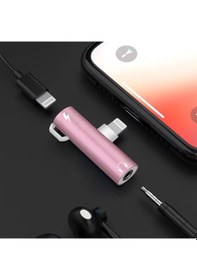 Resim Ally Lightning to 3.5 MM Dönüştürücü Adaptör Pembe 