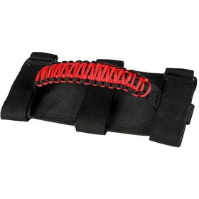 Resim Homyl Jeep Wrangler Yj Jk Utv Atv Için Kırmızı-ve-siyah 