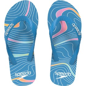 Resim Speedo Mavi Erkek Plaj Terliği 8-00422417143-SPEEDO Flıp Flop Am M 