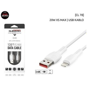 Resim Subzero Cl78 20w 3.4a Xs Max Usb Kablo 1 M 