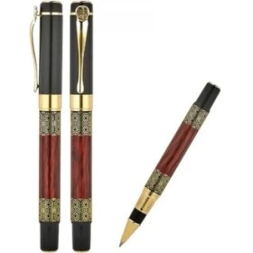 Resim Dodes Özel Tasarım Desenli Metal Roller Kalem 