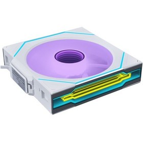 Resim Lian Li Unı Fan Sl Infınıty Wireless Reverse 1x140mm Beyaz Kasa Azaz0llı0126 