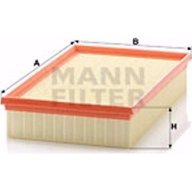 Resim Vw Transporter V 2.0 2003-2015 Mann Hava Filtresi 