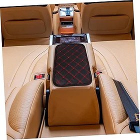 Resim FUNOMOCYA Otomotiv Kol Dayama Minderi Kılıfı Orta Konsol Için Evrensel Uyumlu Araba Kol Dayama Pedi Rahat Destek 