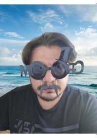 Resim Gözlük Bride-groom Damat Gözlüğü Groom Yazılı Bıyıklı Siyah Camlı Bekarlığa Veda Komik Parti Gözlüğü Diğer 