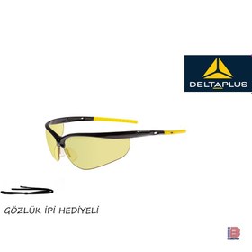 Resim Delta Plus Iraya Yellow Profosyonel Bisikletçi Gözlüğü 