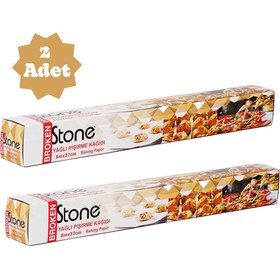 Resim Broken Stone 8 Metre Yağlı Kağıt/Pişirme Kağıdı 2 Kutu 