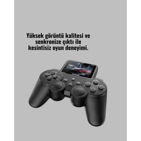 Resim AyrStore Buğz HDMI Destekli S10 Gamepad 520 Oyunlu Tv’ye Bağlanabilir Atari 2025 Model 
