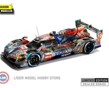 Resim 1:18 Minichamps 2024 BMW M Hybird V8 M Team WRT Art Car Vander Linde Frijns Rast 