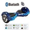 Resim Citymate Smart Balance Elektrikli Kaykay Hoverboard 8.5" Akıllı Dengeli Ledli Bluetooth Hoparlörlü Gök Mavi 