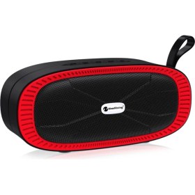 Resim New Rixing Yeni Rixing NR4022 Taşınabilir Stereo Surround Soundbar Mikrofonlu Bluetooth Hoparlör, Destek Tf Kart Fm (Kırmızı) (Yurt Dışından) 