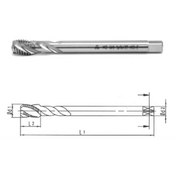 Resim MTE Makina Takım B00105790264 M22 Hss-E Dın 376/C Metrik Normal Vidalı Helis Kanallı Makina Kılavuzu 