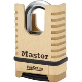 Resim Master Lock, Pirinç, Asma Kilit, Proseries 2-1/4 Inç Genişliğinde 
