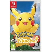 Resim Pokemon Let's Go Pikachu Nintendo Switch Oyun 