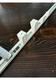 Resim Katlamalı Perde Dekoratif Ray Montaj Ayağı 4 Cm Uzun Başlık 5 Adet 