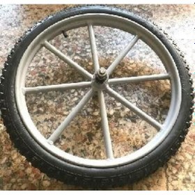 Resim Kestane Pamuk Şeker Köfte Arabası Tekeri 