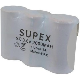 Resim 3.6V 2000Mah Süpürge Pili Sp2000Sc-3Y 