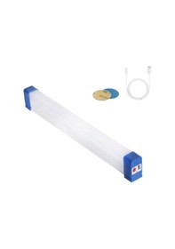 Resim Powermaster Bk-300 Mıknatıslı Şarjlı 3 Modlu Solar Beyaz Lamba 32 Cm 