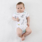 Resim Owli Bebek Body Kısa Kol Zoo Zoo 