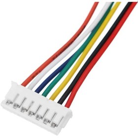 Resim 2MM 7PİN JST PH KABLOLU KONNEKTÖR BEYAZ TAKIM 10CM 