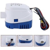 Resim 1100 Gph 750 Gph Otomatik Elektrikli Dalgıç Pompa Tekne İçin Bilge Pompası 12 V Su Pompası 12 V Bilge Pompası 12 Volt Su Pompası 24 V 600 Gph 24 V 