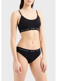 Resim Armani Exchange Bayan Sütyen 947022 3f506 00020 Siyah Siyah 