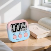Resim Gradient Renkli Dijital Kronometre Zamanlayıcı Kronometre Göstergesi ile - Çoklu Sahne, Çoklu Fonksiyonlu Ofis, Çalışma, Mutfak ve Yemek Hazırlama için - Pil ile Çalışır (7 AA Dahil Değil), Çalışma Yardımcısı, Görsel Zaman Yönetimi, Basit Tasarım, Dayanıklı Plastik 