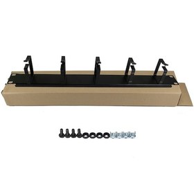Resim Amp 1U 19" Yatay Kabinet Kancalı Organizer (5 Kancalı) 