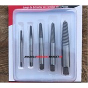 Resim Gfb 5 Parça Çelik Ters Kılavuz Seti Pafta Klavuz Takımı 