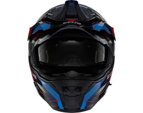Resim Zeus ZS-913 BK19P Black Red Blue Kapalı Kask 