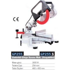 Resim Habib Makina Gönye Kesme Makinası GP-255 