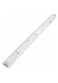Resim Hatas 85cm Plastik Paralel Cetvel Şeffaf 