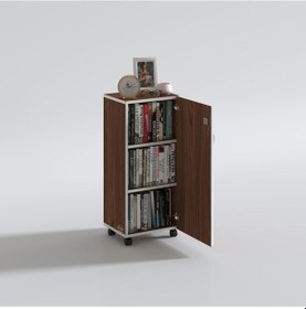 Resim Kenzlife mutfak dolabı zehra 108*030*032 cvz kilitli tekerlekli banyo evrak ofis kitaplık ayakkabılık kiler 