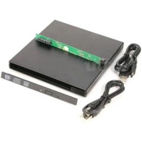 Resim Genel Markalar Alfais 5114 Usb Sata Slim 9.5mm Dvd Rw Writer Ssd External Harici Caddy Kutu 