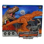 Resim T-Rex Dinozor Figür Turuncu 