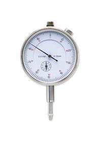 Resim 0-10mm Küçük Çap Komparatör Saati Kulaklı Ve Kulaksız 