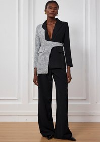Resim Aleyna Payet Dekolteli Dekolte Blazer - L 