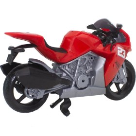 Resim Oyuncak Motosiklet Sürtmeli 30 cm 