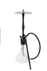 Resim nargilestore Elite Nargile Takımı - Full Set - 1kg Nargile Kömürü Spider Toprak Lüle Yanmaz Közlük - Siyah 