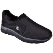 Resim Forelli Comfort Üzeri File Erkek Spor Ayakkabı For-46005 Siyah-siyah Siyah 