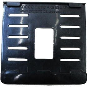 Resim Universal Boş Antep Uyumlu Küçük Plastik 15x19 Cm Kırılmaz Plakalık 