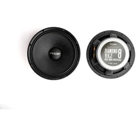 Resim PRİDE AUDİO Pride Audio Diamonddd 8 V2 20 Cm 600w 300rms Spl Midrange Russia 1 Takım 2 Adet 