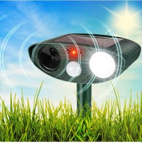 Resim Kedi Korkutucu Kedi Kovucu Ultrasonik Güneş Enerjili Bahçeler İçin Hayvan Caydırıcı Yan Hareket Sensörü Bahçe Makine Aks. 57933753 