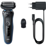 Resim Braun Yeni Seri 5 B1000S Kablosuz Tıraş Makinesi Autosense Easyclean Easyclick Islak & Kuru 