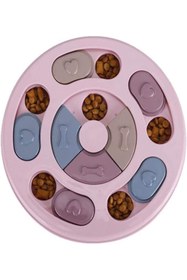 Resim Hype Store TİNEKE Köpek oyuncağı mama bulmaca yavaş besleyici köpek gıda dağıtıcı yavaş yeme (PEMBE) 
