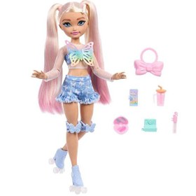 Resim Barbie Dream Besties Paten Partisi Malibu Bebek ve Aksesuarları JFX96 