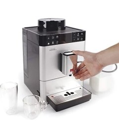 Resim Esmo Home Melitta Caffeo Passione Ot Tam Otomatik Kahve Makinesi Siyah Gümüş 