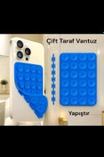 Resim Case collection Slikon Çift Taraflı Vantuz Telefon Tutucu Vakum,Cama Yapışan Çift Taraflı 