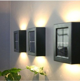 Resim Universal Solar Güneş Enerjili Çift Taraflı Aplik S-32 
